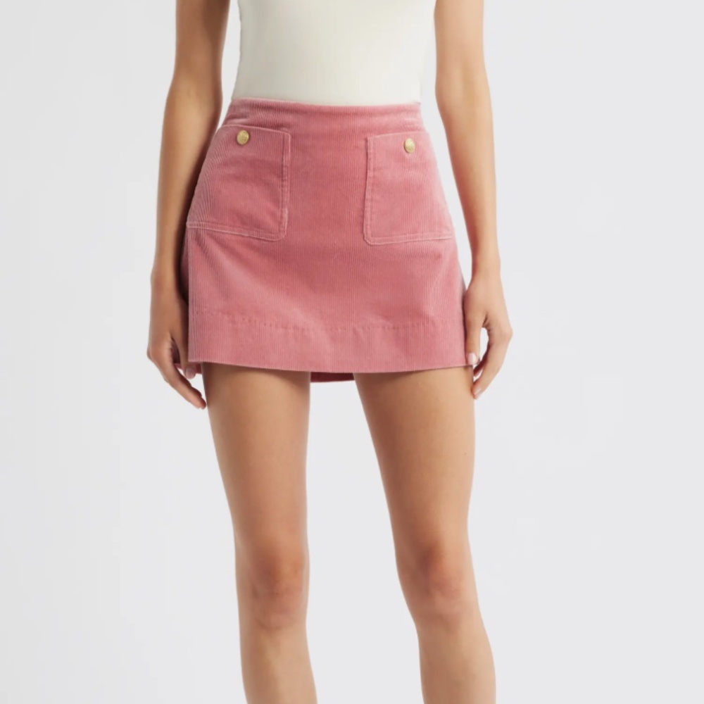 Kida Mini Skirt Rose